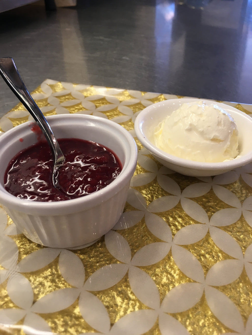 Jam & crème fraîche (per person)