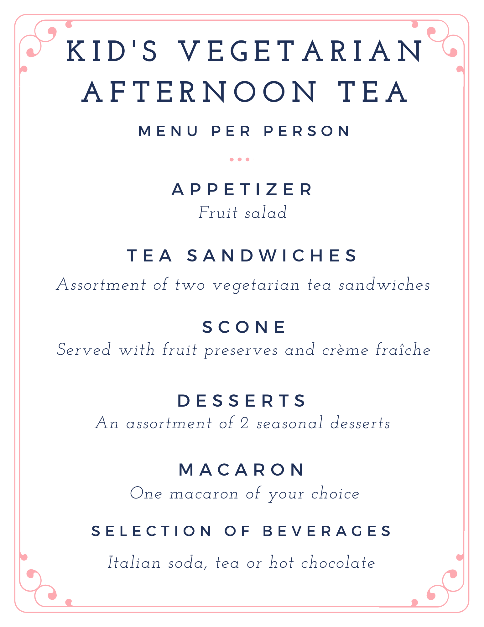 Afternoon Tea to go!