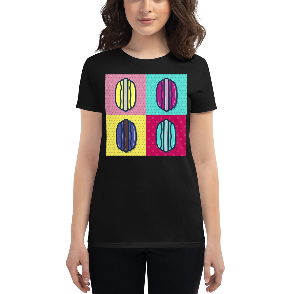 Pop Art Macarons Women's short sleeve t-shirt