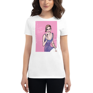 Macaron & Champagne Women's short sleeve t-shirt